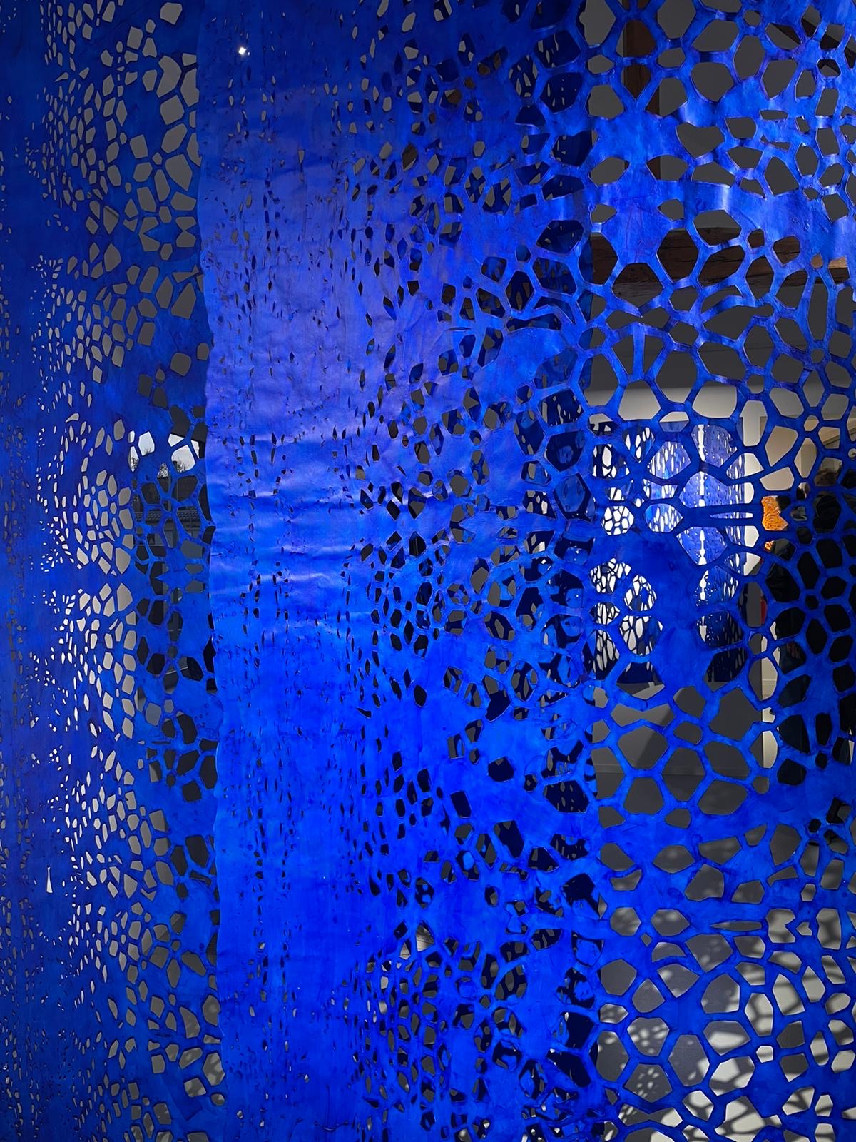 Sans titre (bleu), détail — Munana Gatera