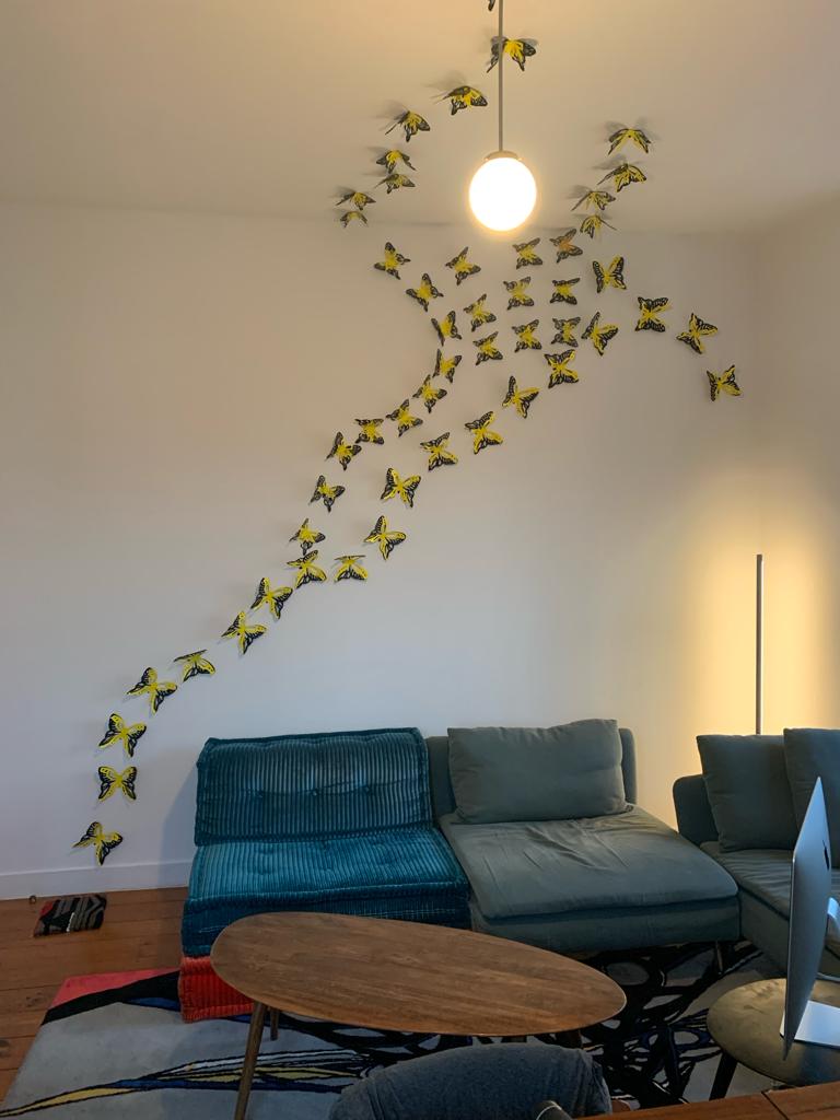 Butterflies (accrochage) — Munana Gatera